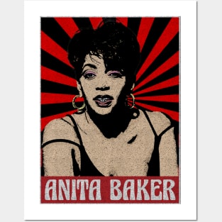 Anita Baker 80s Pop Art Posters and Art